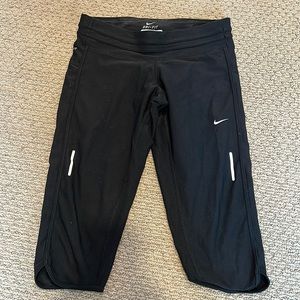 Lightly worn, cropped running legging.